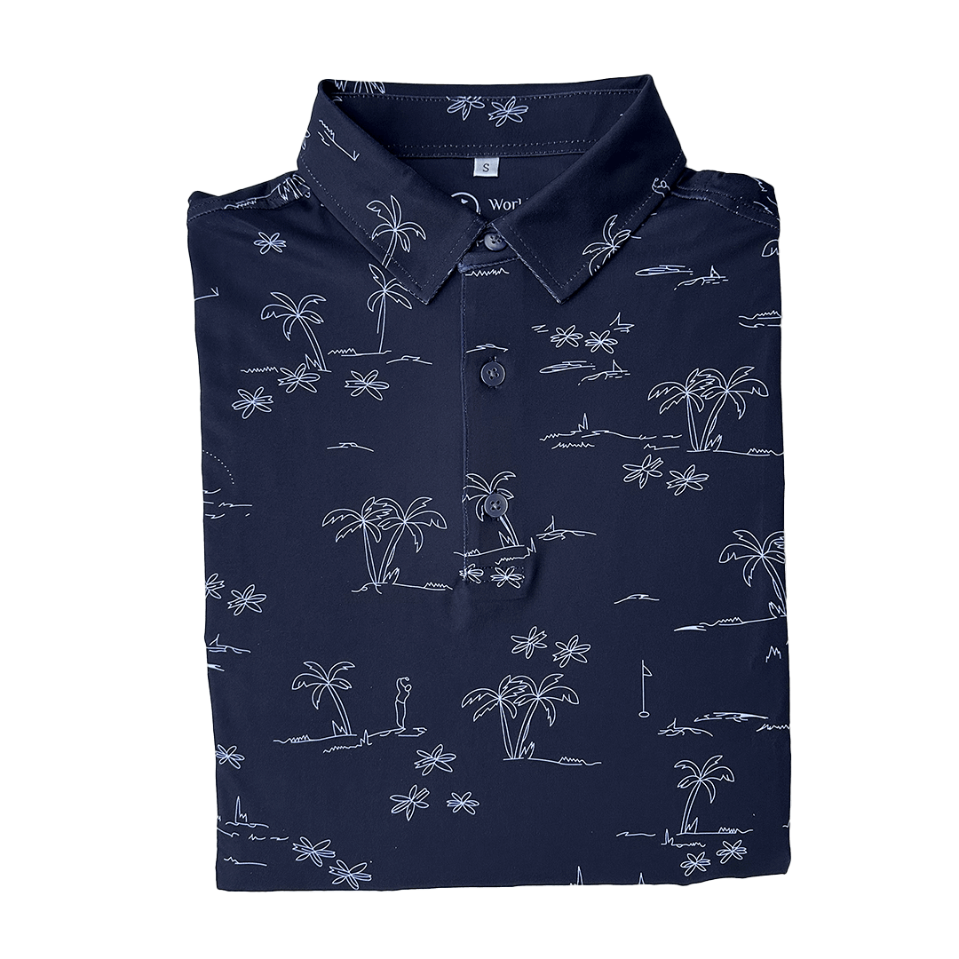 Men's Navy Polo Shirt