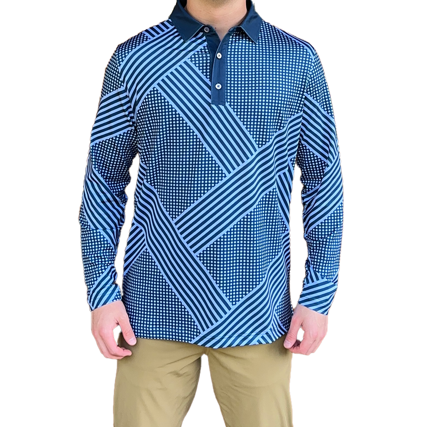 Men's Premium Blue Polo Shirt