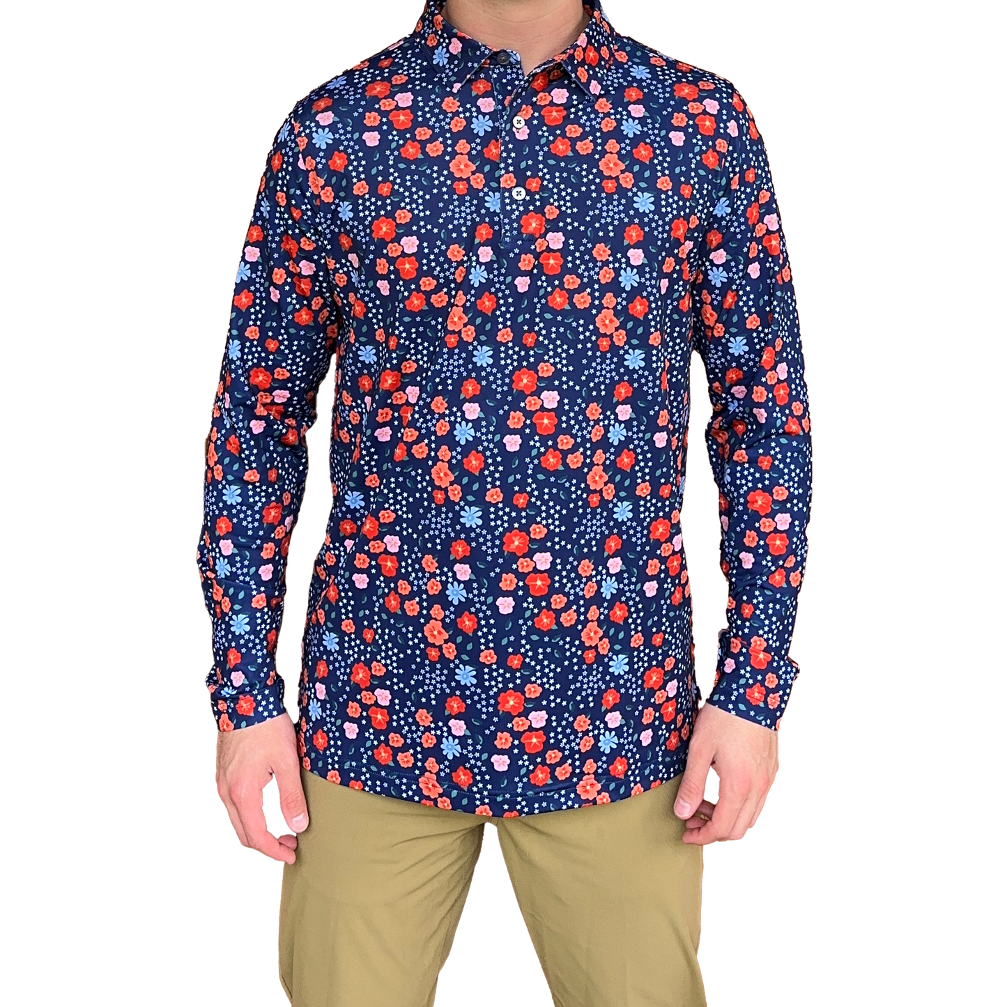 Long Sleeve Polo Shirt