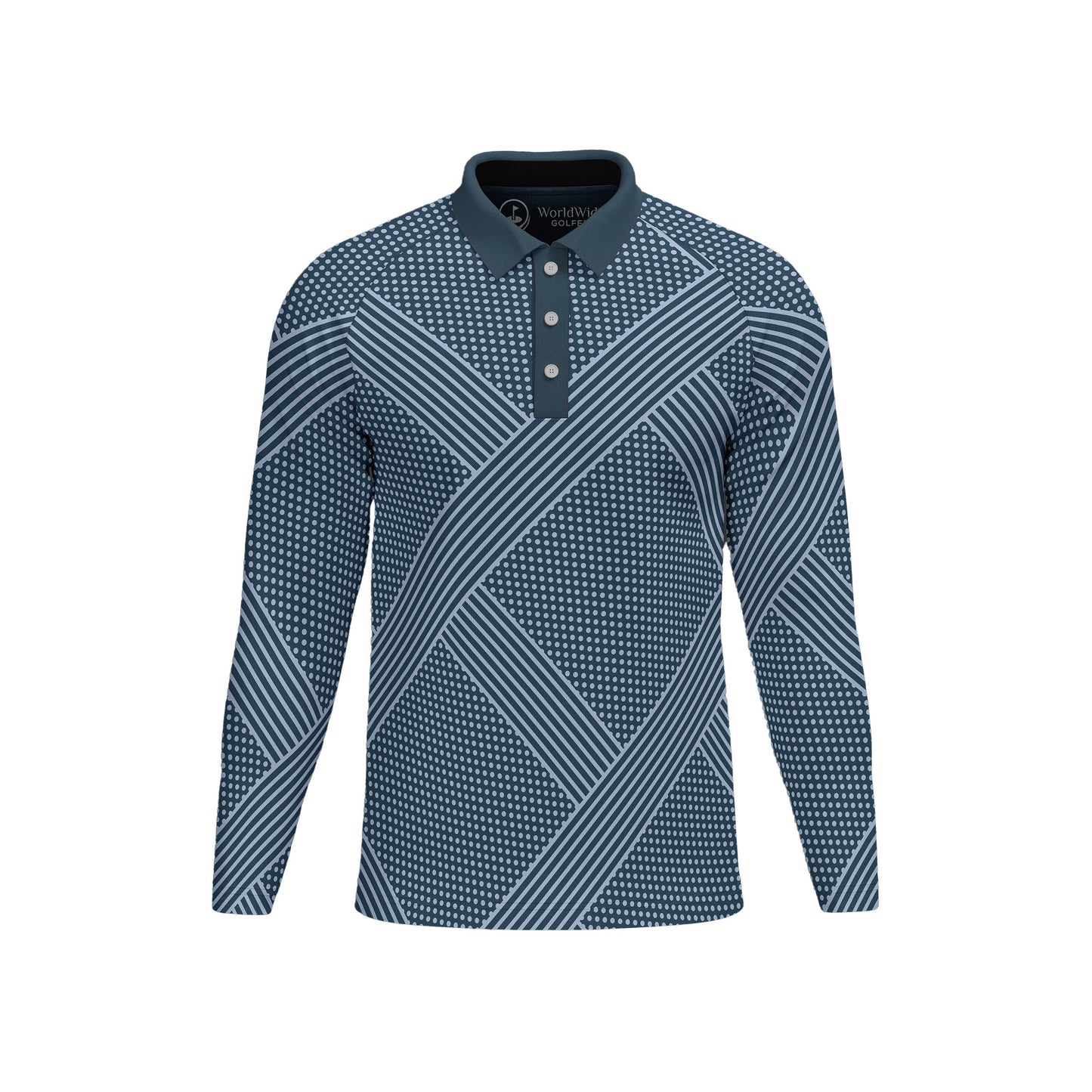 Men's Premium Blue Polo Shirt