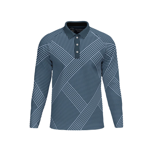 Men's Premium Blue Polo Shirt