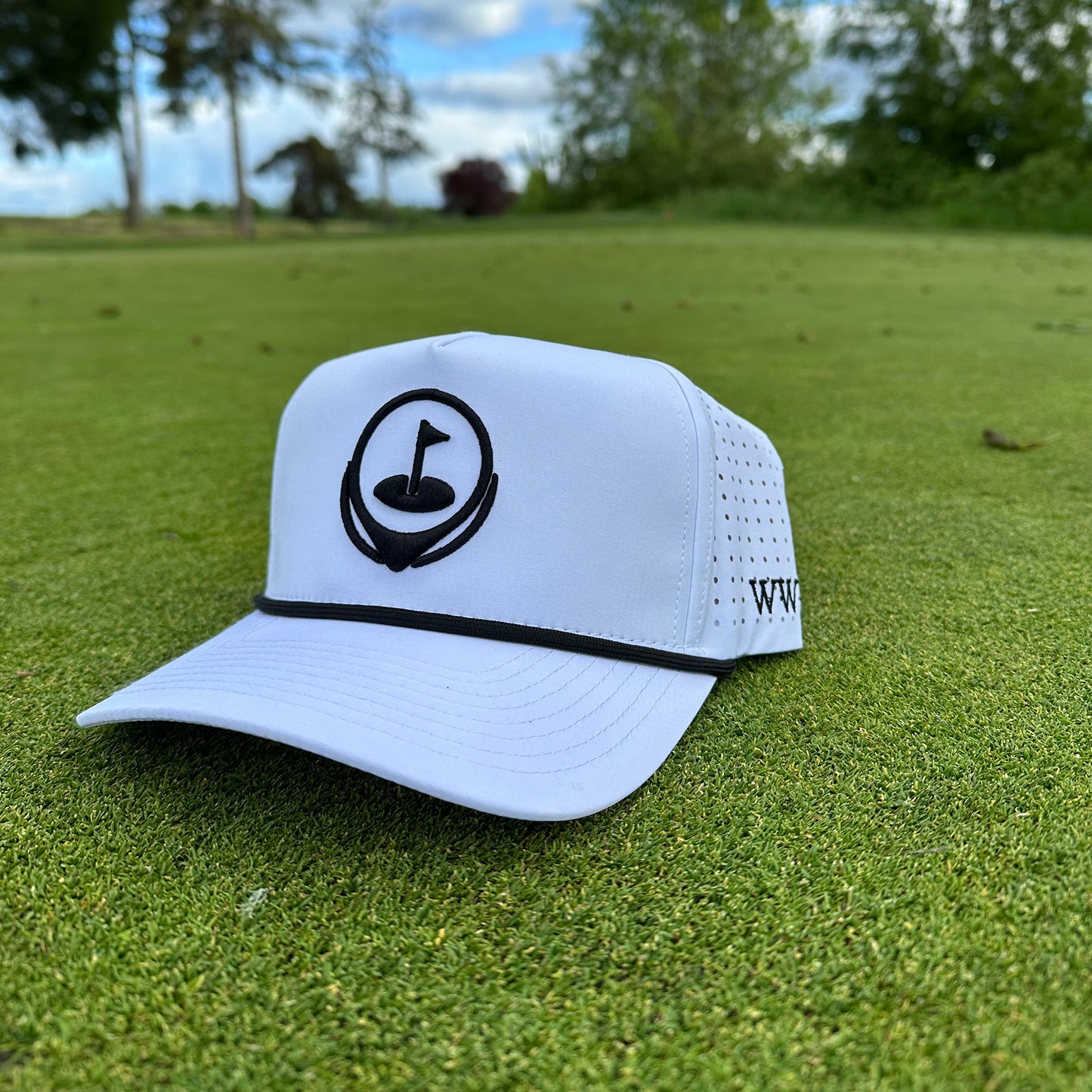 WWG Performance Snapback - White