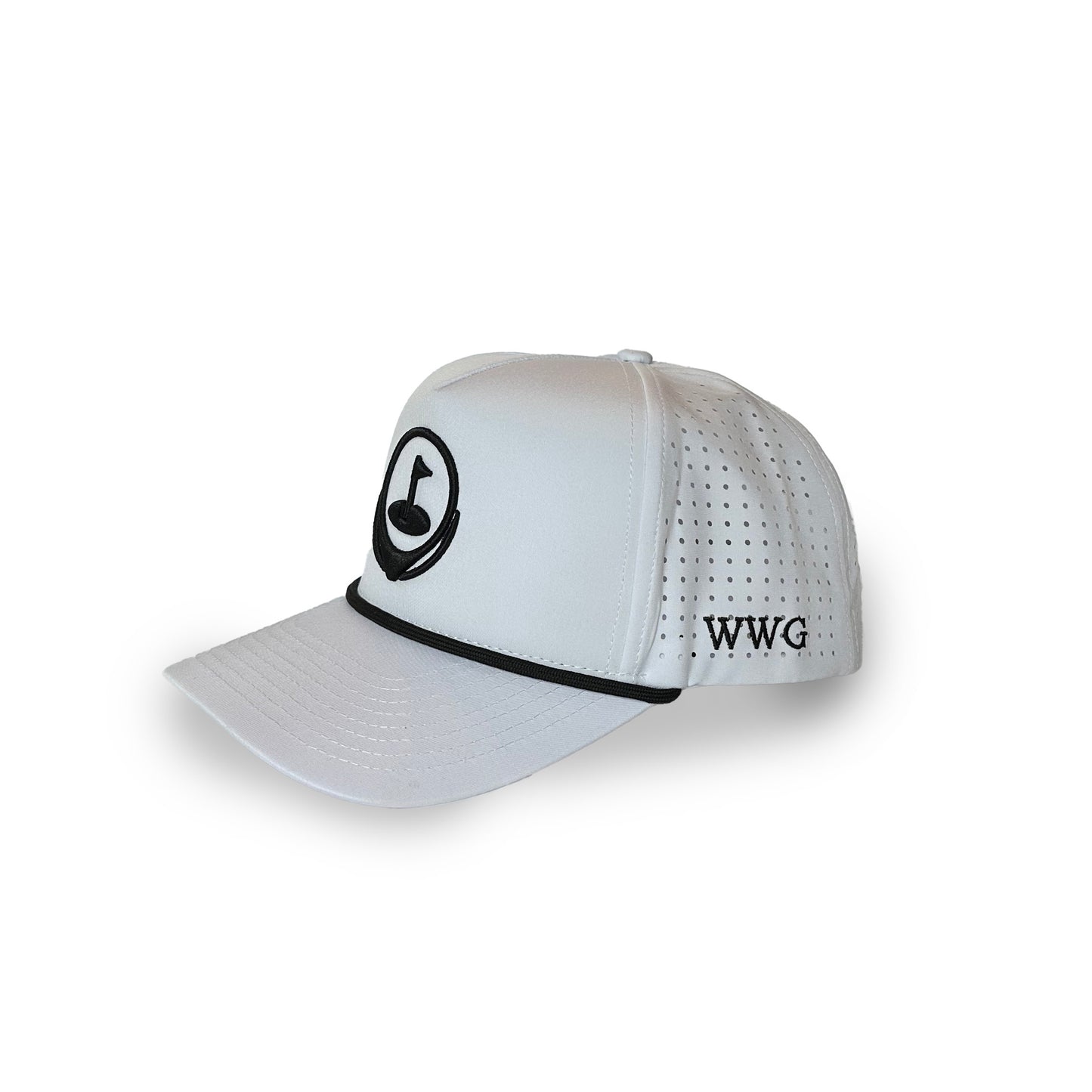 WWG Performance Snapback - White